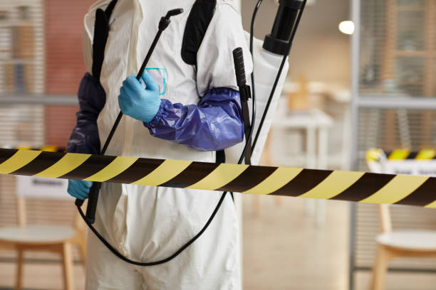 Professional Trauma Scene Cleanup technician working in Wahoo, NE